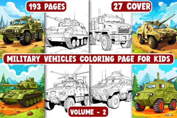 193 Military Vehicles Coloring Page: A Practical Evaluation for Creators and Educators
