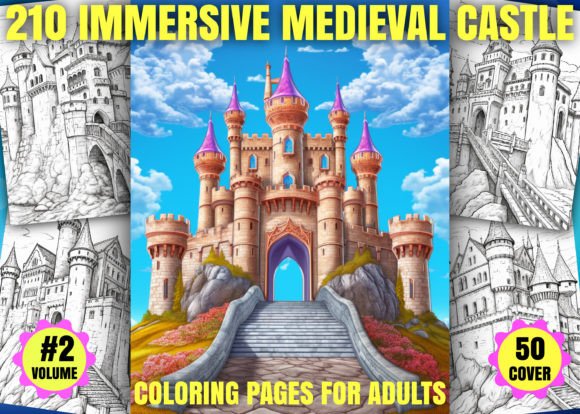 210 Immersive Medieval Castle for KDP: A Practical, Print-Ready Resource for High-Content Book Creators