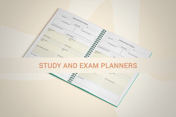 Study and Exam Planners Printable KDP: A Practical Resource for Learners, Educators, and Small Business Creators