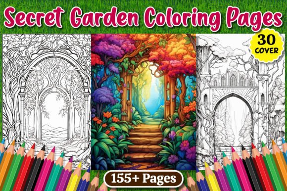 Why 155 Secret Garden Coloring Pages for KDP Is Reshaping Creative Entrepreneurship in 2024